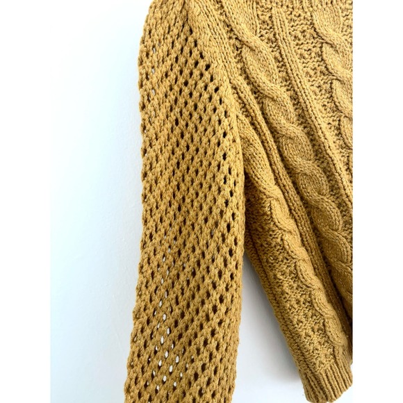 Loveshackfancy Rosie Cable Knit Sweater Amber - Picture 10 of 13